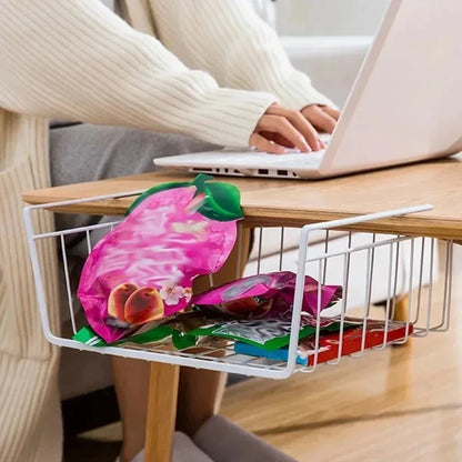 Under Desk Hanging Mesh Basket