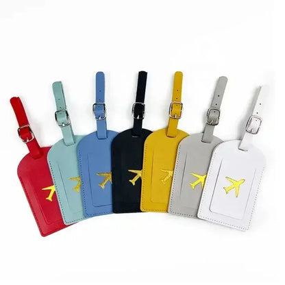 PU Leather Luggage Tag