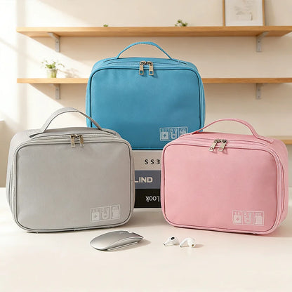 Travel Cable Organizer Pouch Electronics Storage Bag
