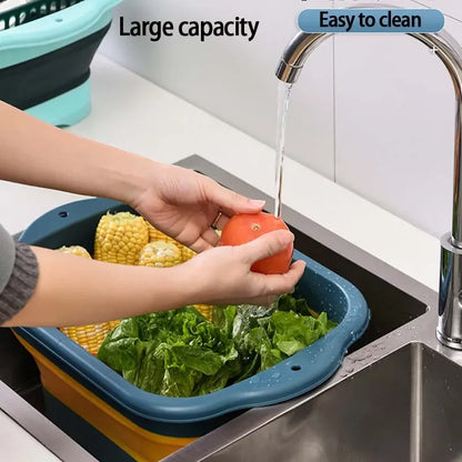 Foldable Silicone Strainer Basket