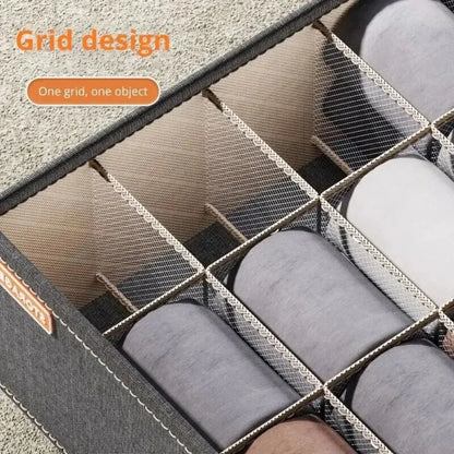 Dark Grey Underwear Storage Box