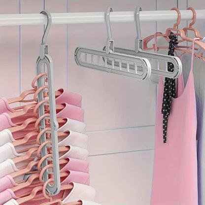 Foldable Space Saving Clothes Hangers Set