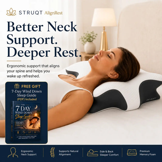 AlignRest™ - Designed to Help Reduce Neck Pressure While You Sleep