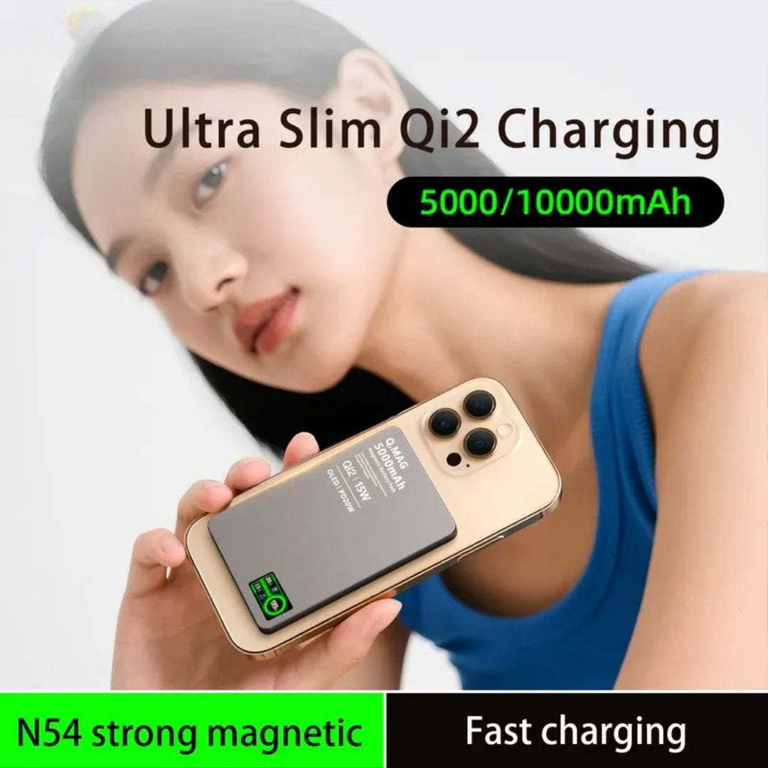 2.1 Magnetic Power Bank Wireless Fast Charger 20W