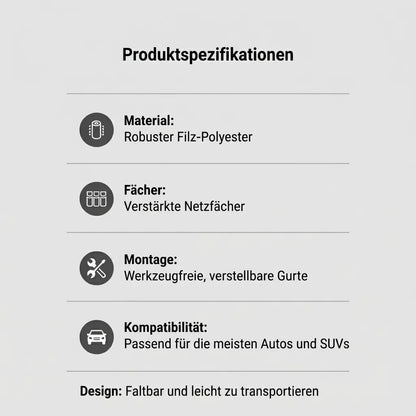 Struqt Kofferraum-Organizer