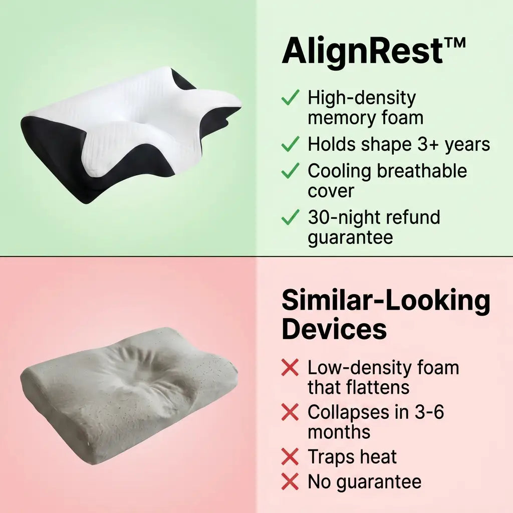 AlignRest™ - Designed to Help Reduce Neck Pressure While You Sleep