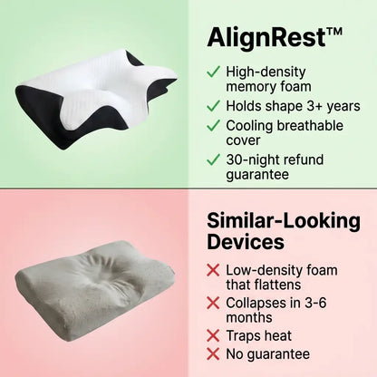 AlignRest™ - Designed to Help Reduce Neck Pressure While You Sleep